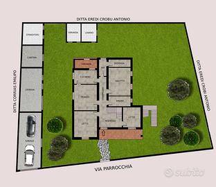 Villa su più livelli