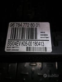 Centralina bsi PEUGEOT 308 1560cc HDI del 2013