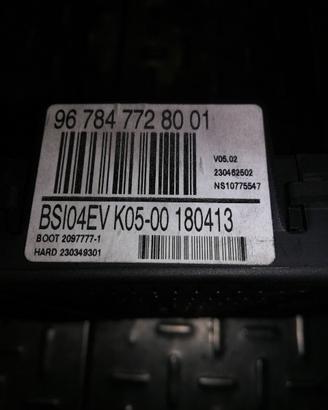 Centralina bsi PEUGEOT 308 1560cc HDI del 2013