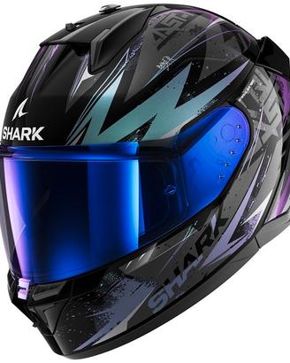 Casco integrale Shark D-SKWAL 3 BLAST-R Nero Verde