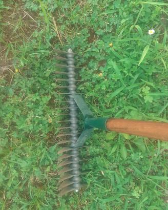 Rastrello sarchiatore arieggiatore