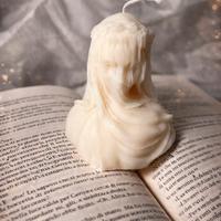 Candela d’arredo fatta a mano