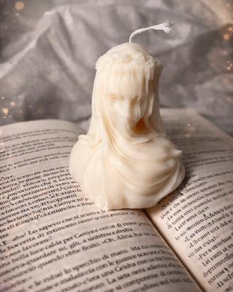 Candela d’arredo fatta a mano