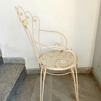 Sedia in ferro battuto 