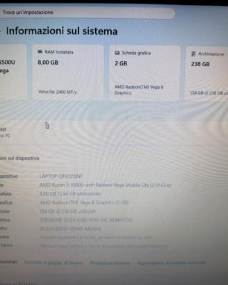 HP 255 G7 ryzen 5 3500U with Radeon Vega MobileGfx