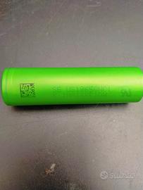 batteria litio 18650 Sony 3 500. mA effettivi  