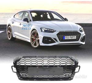 GRIGLIA PER AUDI A5 20- LOOK RS5 NERO LUCIDO