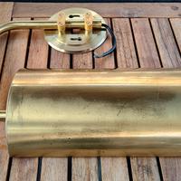 Lampada da studio/scrivania/quadro, in ottone