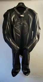 tuta da moto pista spyke e stivali 