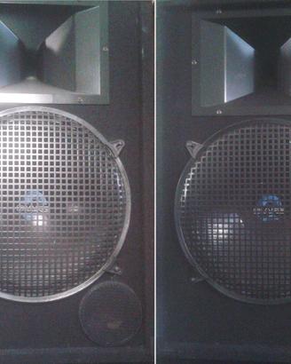 2 casse da concerto 2 vie 600w