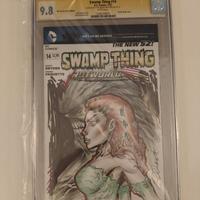 CGC 9.8 Swamp Thing #14 original Sketch