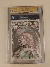 CGC 9.8 Swamp Thing #14 original Sketch