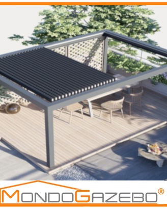 Pergola Bioclimatica apribile retrattile led PRO