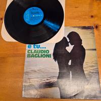 lp 33 giri claudio baglioni E TU