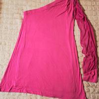 Abito monospalla Twinset tg.L Fucsia Nuovo