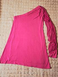 Abito monospalla Twinset tg.L Fucsia Nuovo
