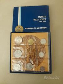 Repubblica di San Marino Monete dello Stato 1972 