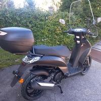 New scooter kl b3 125 nero opaco pedana piatta