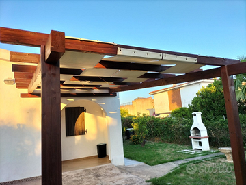 Villa del glicine a Porto Columbu