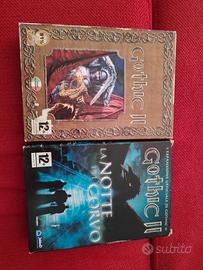 PC CD-ROM Gothic II e La Notte Del Corvo