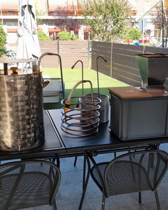 Kit Birra 50L inox completissimo