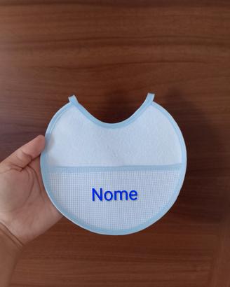 Bavetta personalizzata con nome a scelta