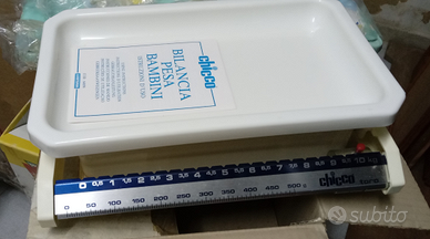 Bilancia pesa bambini, meccanica, marca Chicco