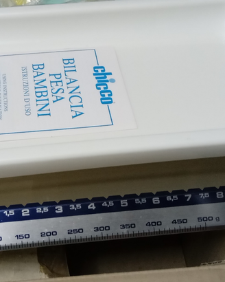 Bilancia pesa bambini, meccanica, marca Chicco