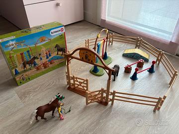 Schleich Allenamento agility pony