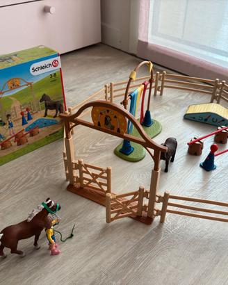 Schleich Allenamento agility pony