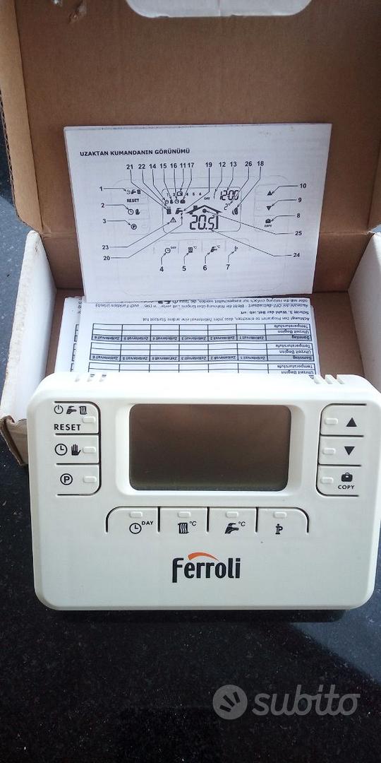 Cronotermostato per caldaia Ferroli Elettrodomestici In vendita