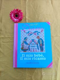 Diario: il mio bebè, il mio ricamo (punto croce).