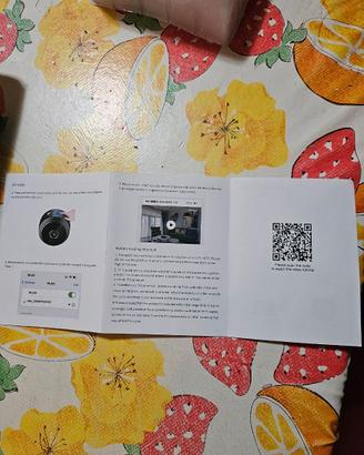 Set di n. 4 mini telecamere per controllo ambienti