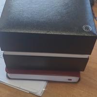 
Scatola per orologio vintage Montblanc nera di gr