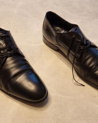 Scarpe Mario Bruni Derby pelle nera 41.5