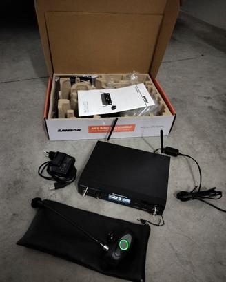 Microfono Sax Wind instrument Samson AWX UHF