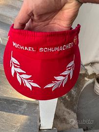 Visiera Michael Schumacher Ferrari F1 Vintage