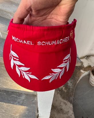 Visiera Michael Schumacher Ferrari F1 Vintage