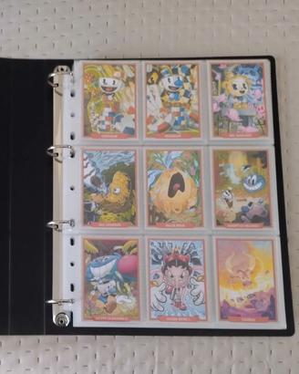 Cuphead out of cards Set completo 100 Cards comuni