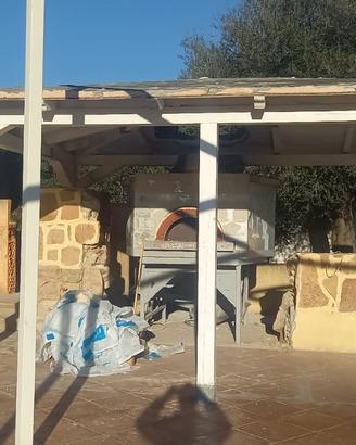struttura in legno per gazebo