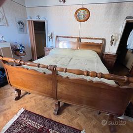 Camera da letto in legno massello
