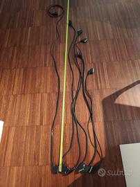 6 cavi prese scart tv decoder dvd games prolunga 