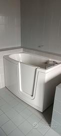 vasca da bagno con sportello 