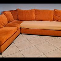 GRANDE E MORBIDO DIVANO IN TESSUTO