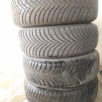 4 GOMME 4 STAGIONI 165 65 r14 CON CERCHIONI