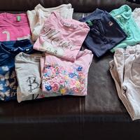 lotto vestiti bambina 5 anni