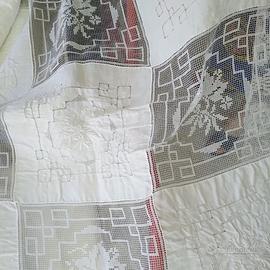 Coperta matrimoniale in lino