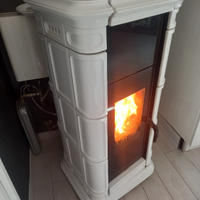 Stufa a pellet idro Thermorossi mod Saint Moritz