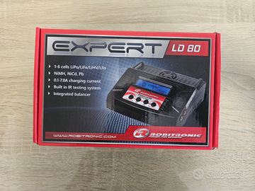 Caricabatterie multifunz. Robitronic Expert LD 80