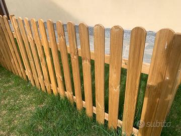 Staccionata in legno